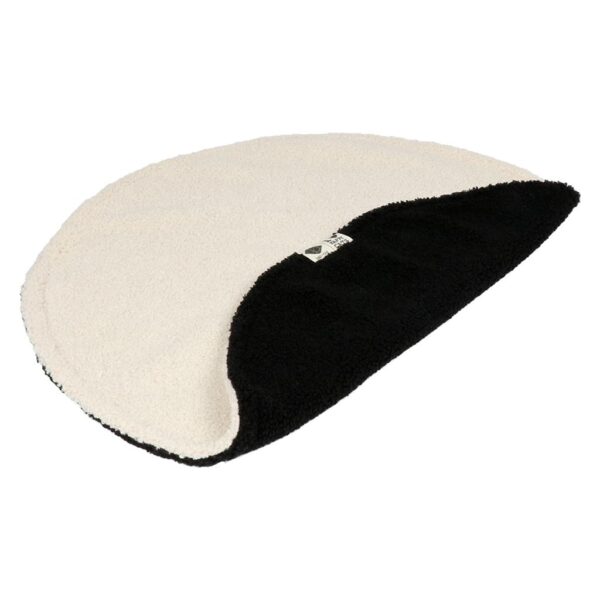 D&D Cat Maeve tæppe ø50cm sort/beige - Image 3